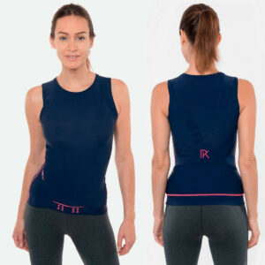 Débardeur percko® bleu Marine pour femme