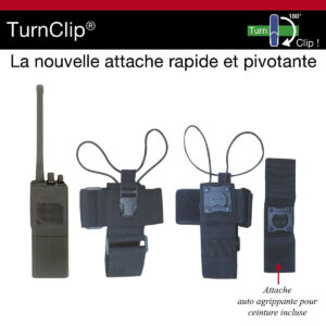 Étui turnclip porte radio 2