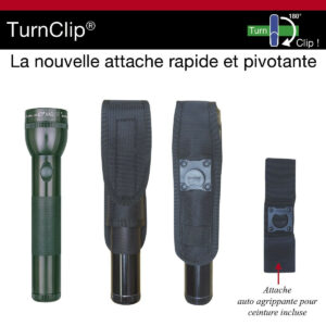 Étui turnclip pour lampe