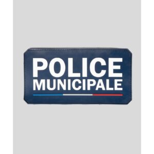 Flap Gomme “POLICE MUNICIPALE” Velcro 28×13 cm – GK