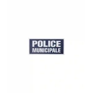 Flap “Police Municipale” Velcro 13x6cm