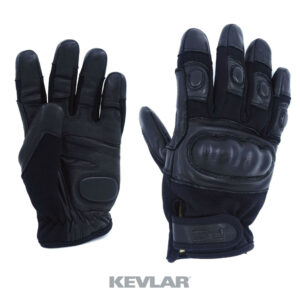 Gants anti-coupure noirs