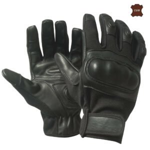 Gants coqués noirs
