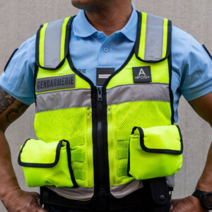 Gilet intervention haute visibilité