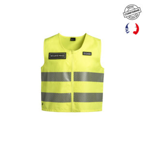 Gilet sans manches SÉCU-ONE HV-TAPE jaune