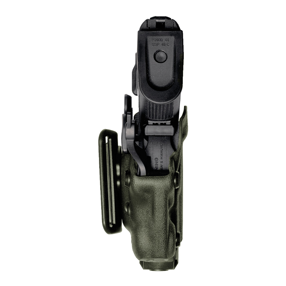 Holster gaucher Vegatek Short VKS800 vert olive pour PAMAS MAS-G1