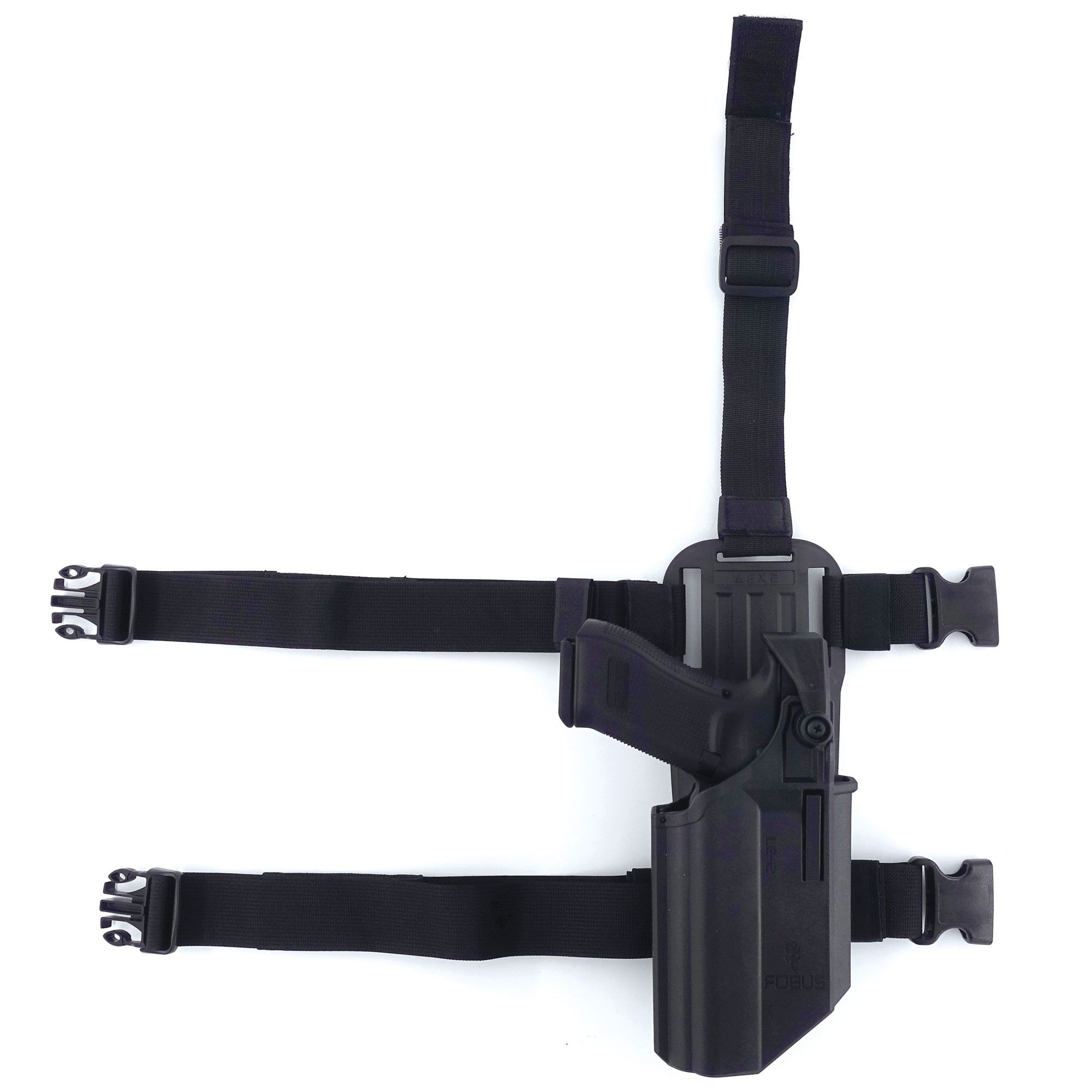 Holster pour Glock 19,19X,17,45 avec accessoire port de cuisse Fobus®