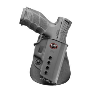 Holster rigide polymère a rétention passive avec vis d'ajustement