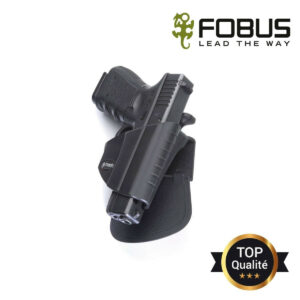 Holster rigide polymère pour Glock rétention active pression pouce