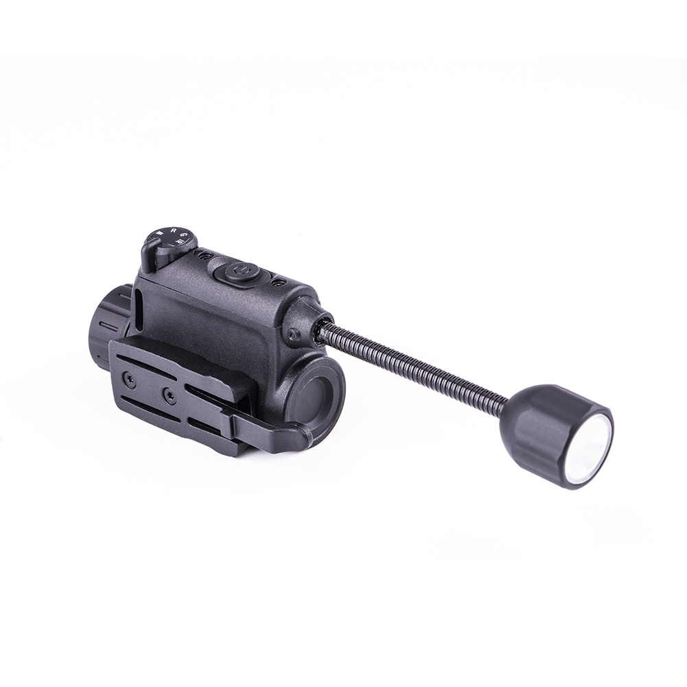 Lampe de casque rechargeable RSTAR - éclairage blanc, rouge et vert + infrarouge - 80 lumens