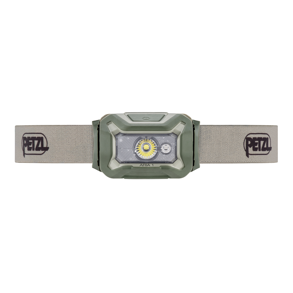 Lampe frontale Hybrid Aria 1 tan - éclairage blanc, rouge, vert et bleu - 350 lumens