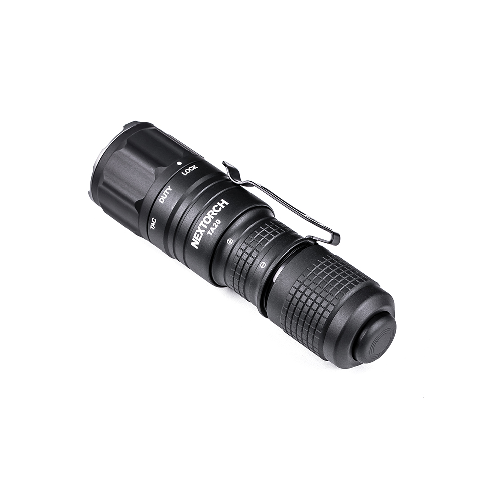 Lampe tactique compacte rechargeable TA20 - éclairage blanc - 1000 lumens