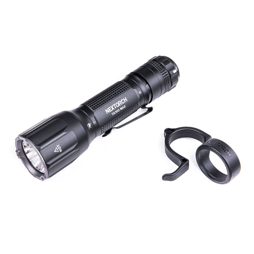 Lampe tactique rechargeable TA30D MAX - éclairage blanc - 4000 lumens