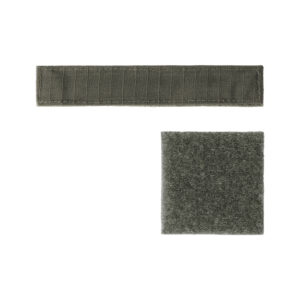 Lot de velcros bande patronymique + grade FIGHTER vert olive