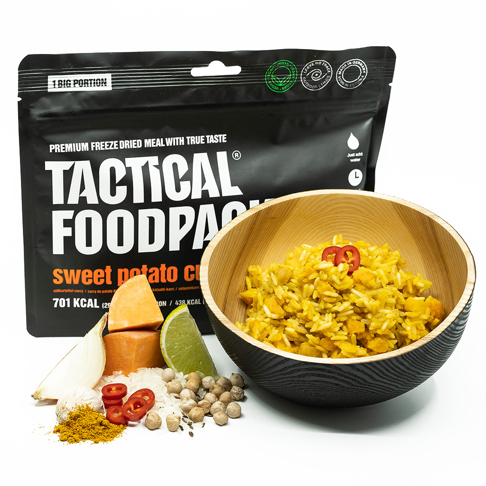 Maxi ration de survie - Curry de patates douces