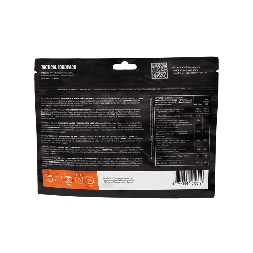 Maxi ration de survie - Nouilles au poulet