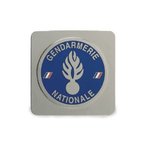 Médaille Gendarmerie à support carré