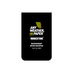 Mini carnet tout-temps 28 pages 50 x 85 mm noir