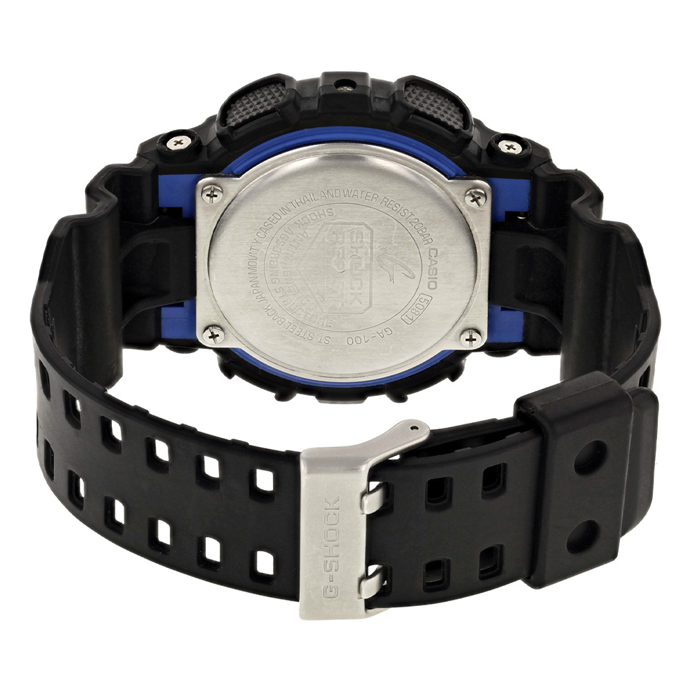Montre G-Shock GA-100 noir/bleu