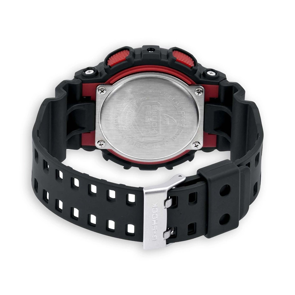 Montre G-Shock GA-100 noir/rouge