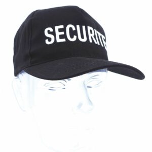 Pack de 10 casquettes csb noires brodees Sécurité