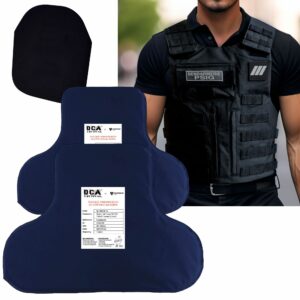 Pack incluant 2 Plaques balistiques + plaque Trauma + Housse de gilet pare-balles HFTGP2