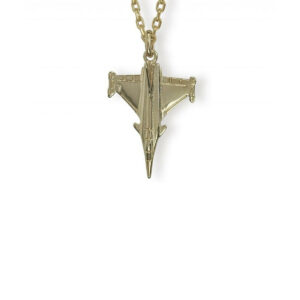 Pendentif avion Rafale p or