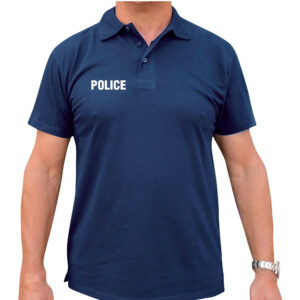 Polo Marine MC imprimé Police
