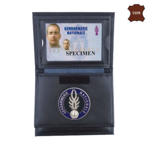Porte-cartes Gendarmerie 3 volets