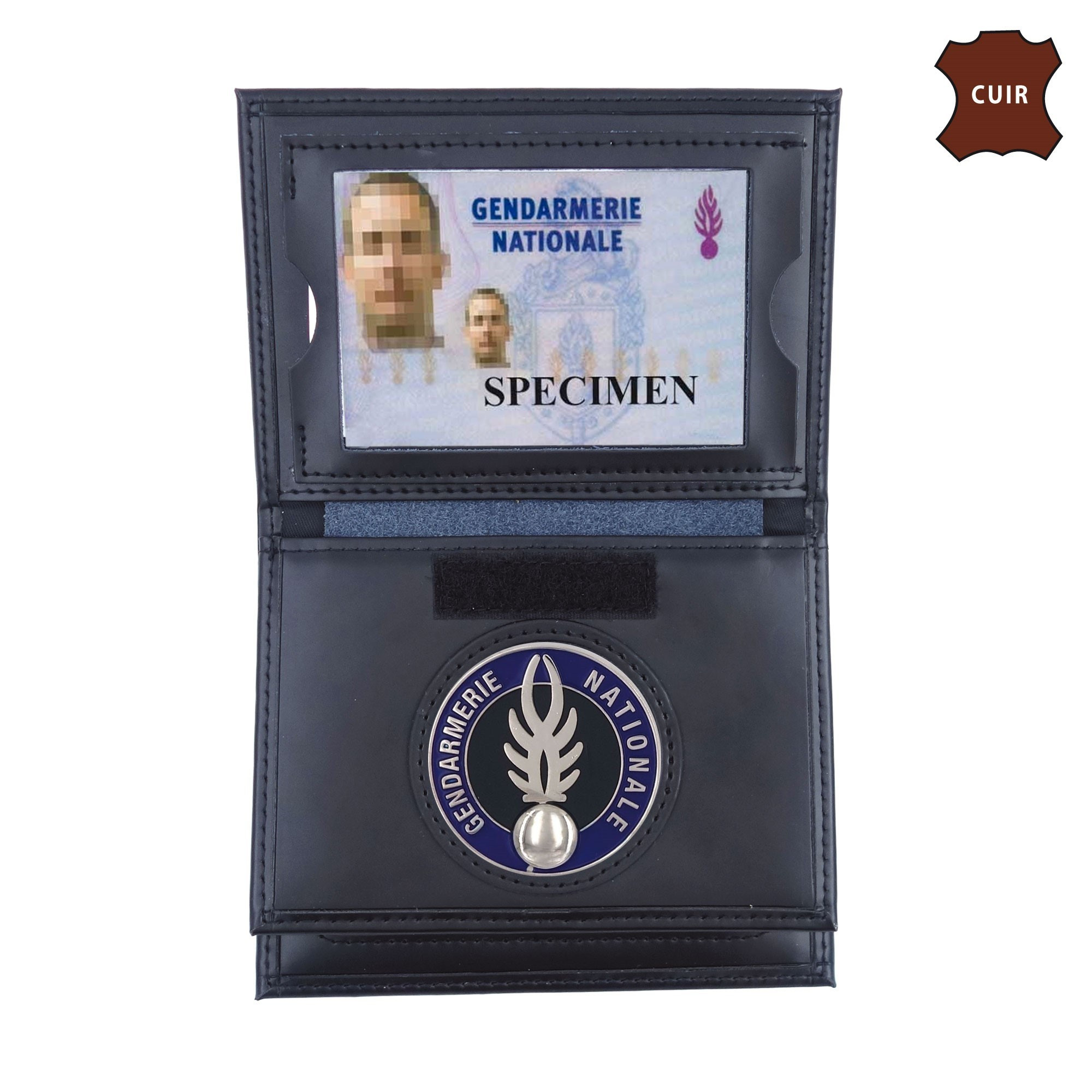 Porte-cartes Gendarmerie 3 volets