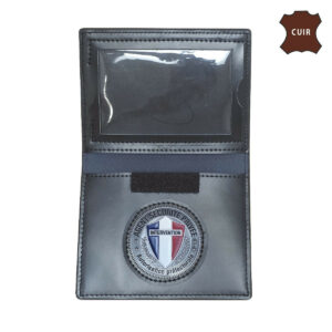 Porte feuille agent Sécurité Privée 2 volets avec carte navigo
