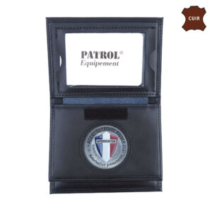 Porte feuille agent Sécurité Privée 3 volets avec emplacement carte navigo