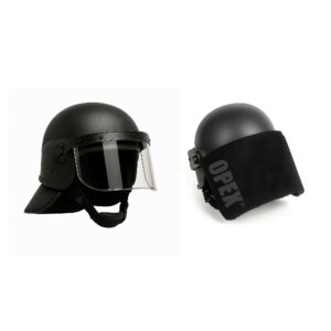 Protection pour visière balistique / casques lourds type MSA & SUNROCK