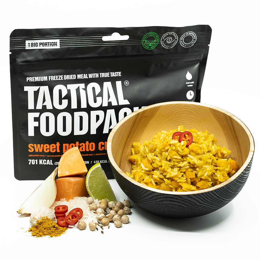 Ration de survie - Curry de patates douces