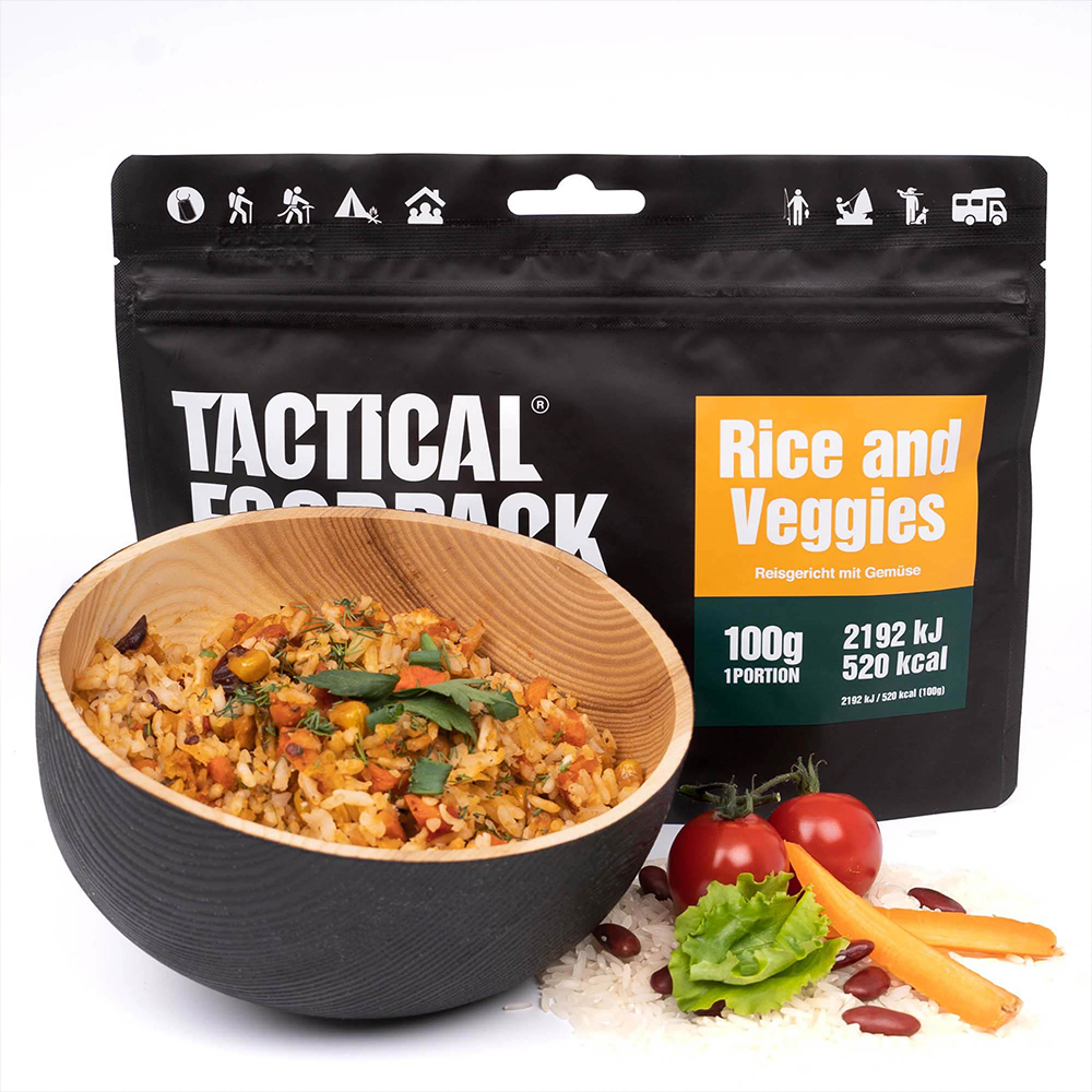 Ration de survie - Riz aux légumes