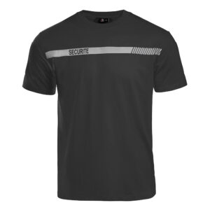 T-shirt SÉCU-ONE Sécurité noir