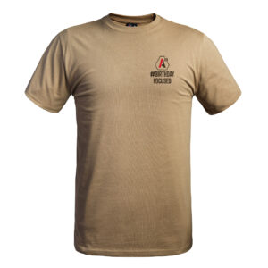 T-shirt strong signature #birthday focused tan