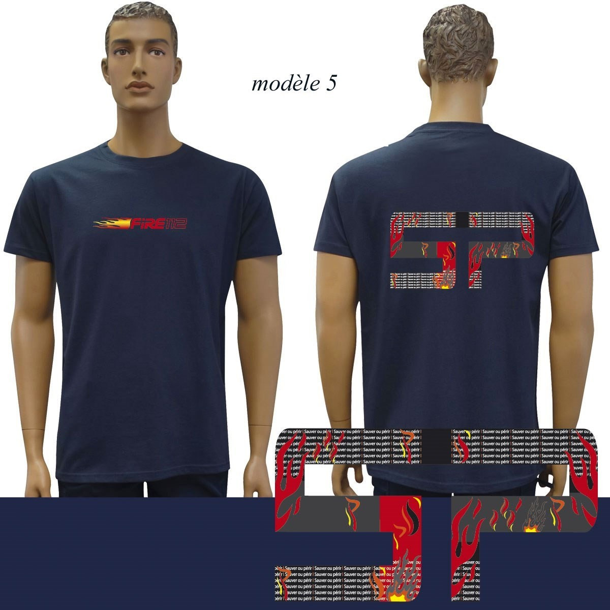 Tshirt Sapeur Pompier : 20 modèles