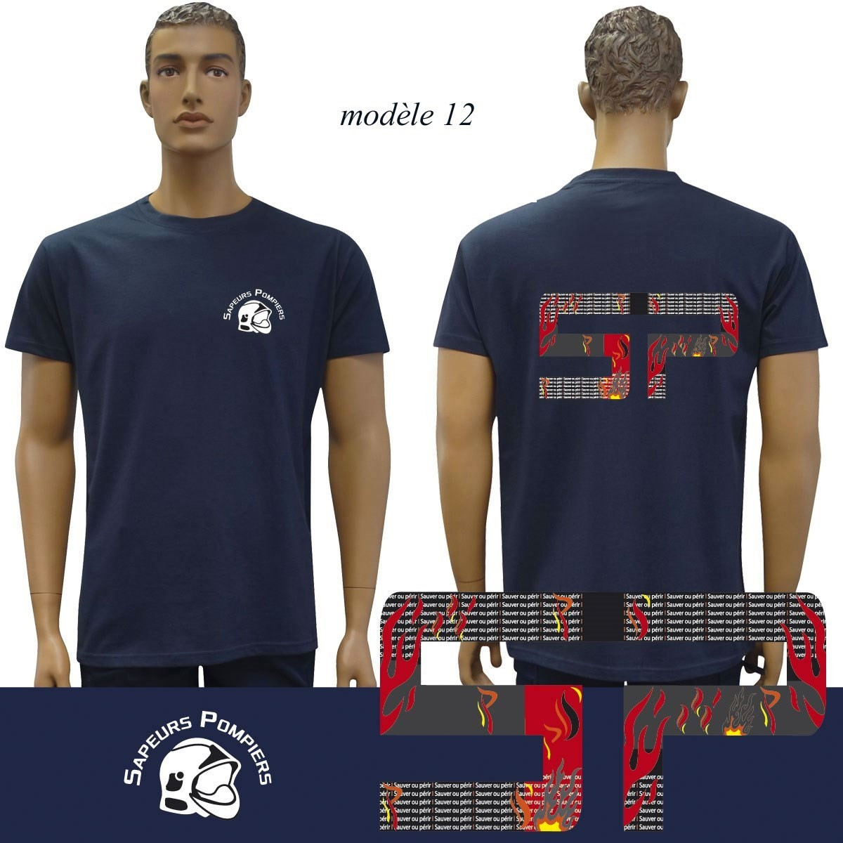 Tshirt Sapeur Pompier : 20 modèles