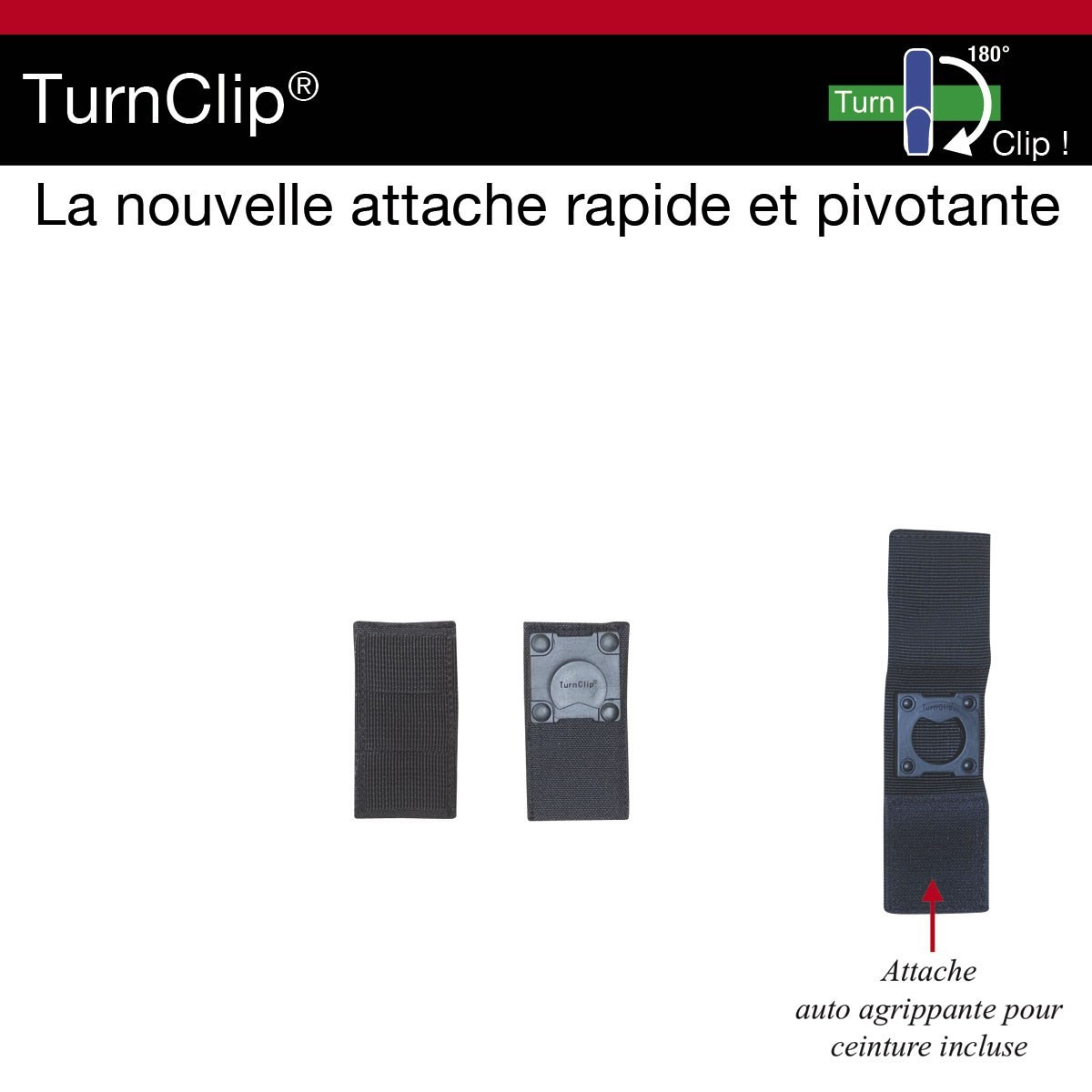 Turnclip passants MOLLE