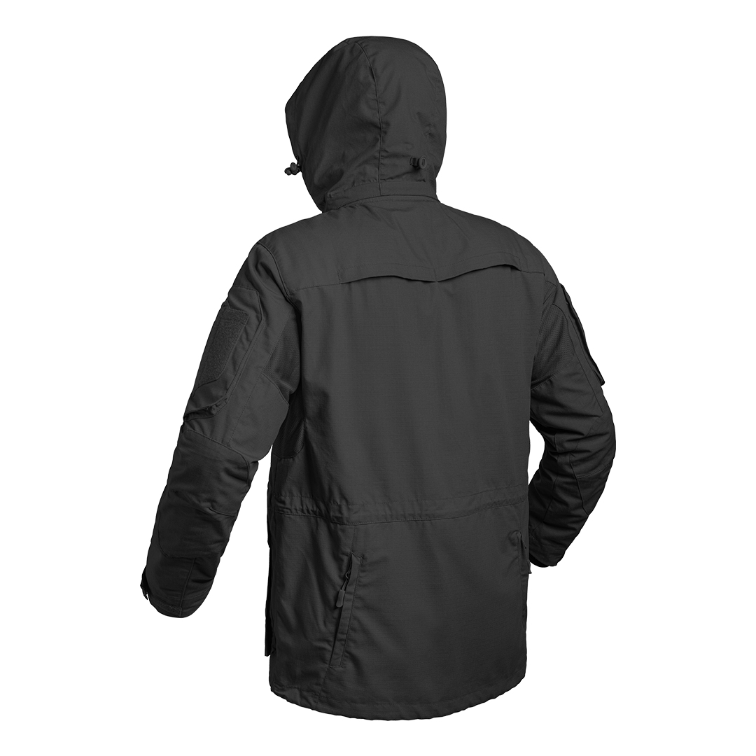 Veste longue FIGHTER noir