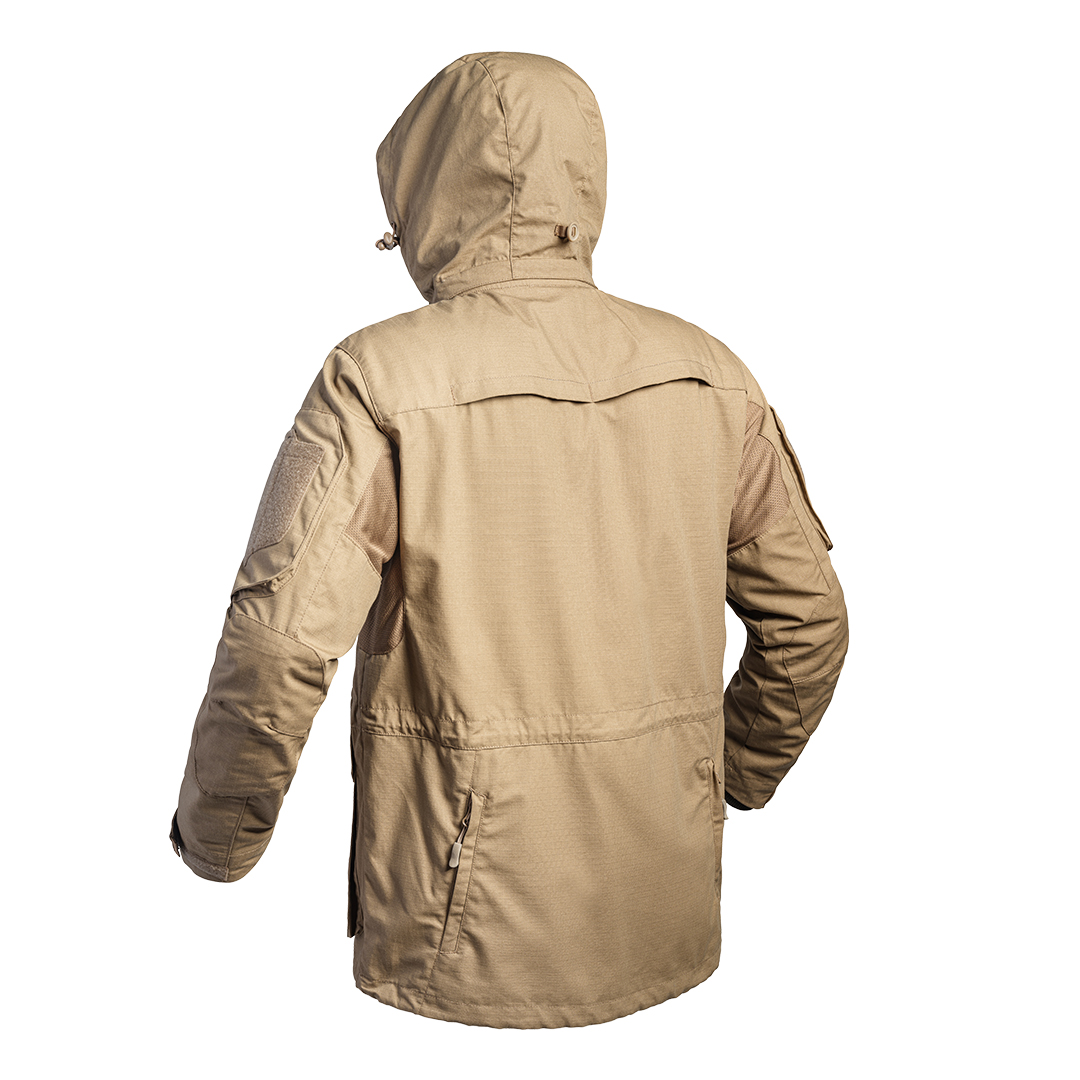 Veste longue FIGHTER tan
