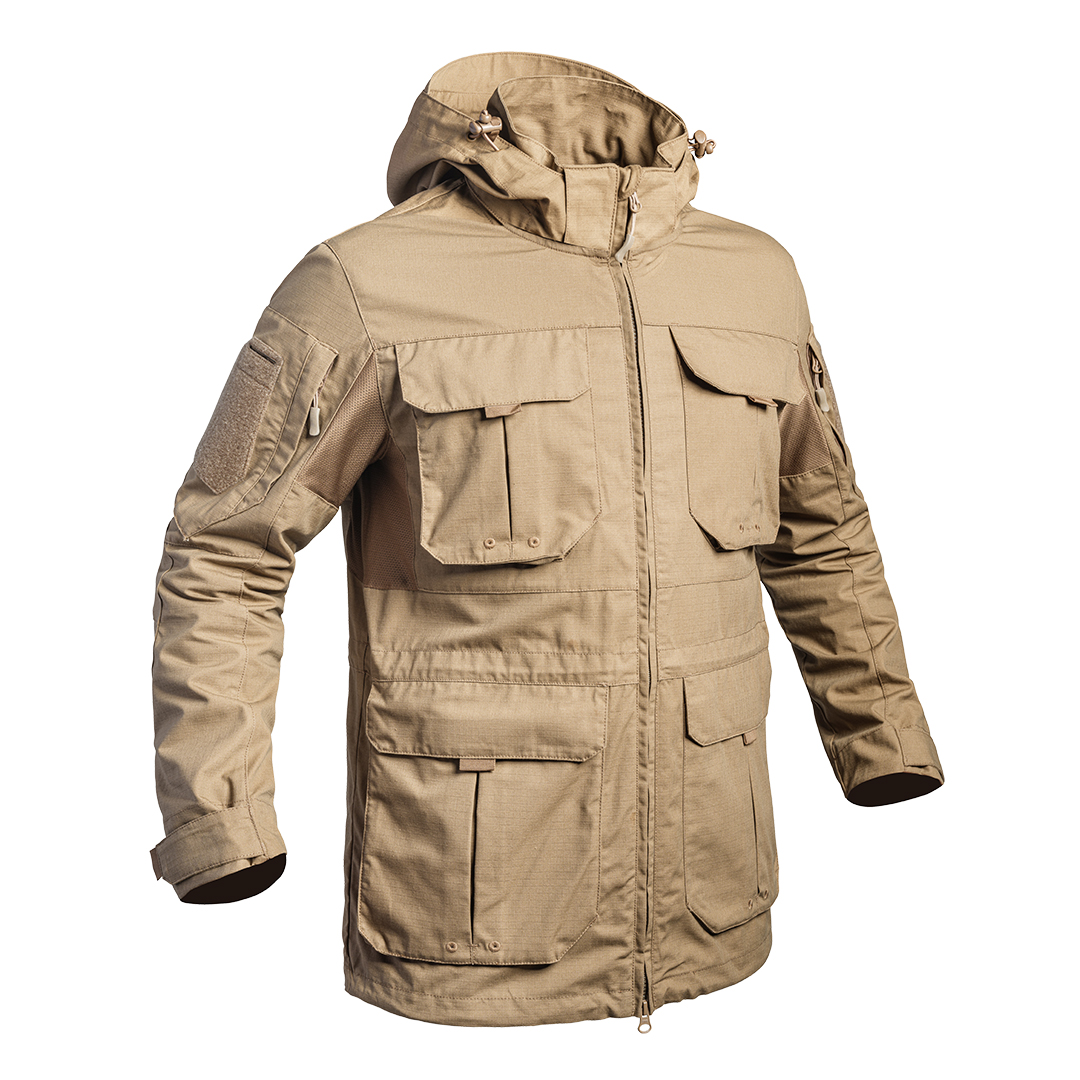 Veste longue FIGHTER tan