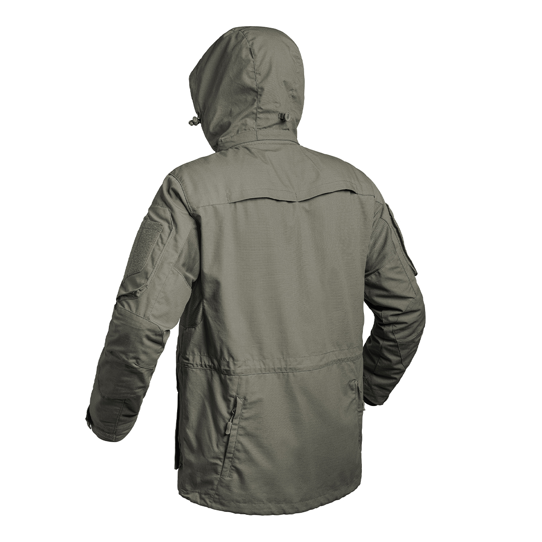 Veste longue FIGHTER vert olive